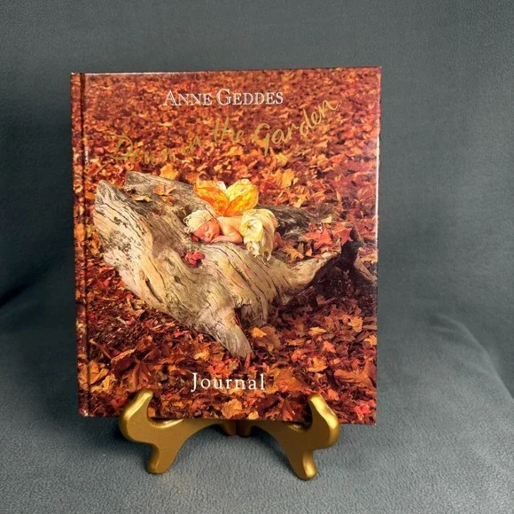 Anne Geddes Down in the Garden Journal 1996 Vintage Ruled Notebook Book