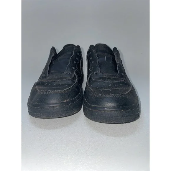Nike Air Force 1‎ AF1 Low Black Shoes Youth Size 13C (314193-009)