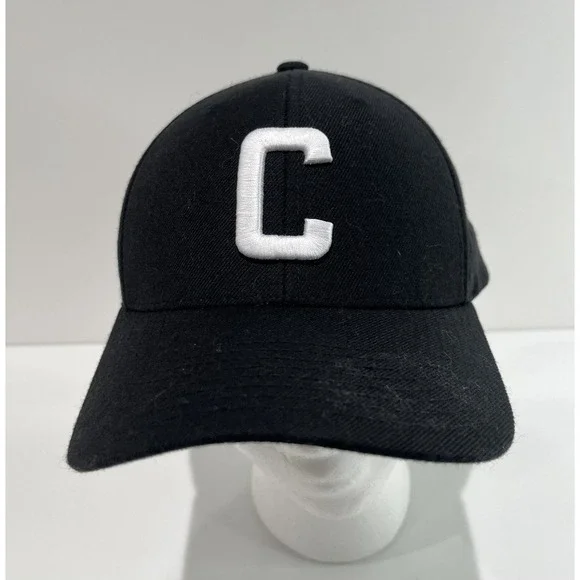 Cuts Snapback Hat Black One Size Adjustable Patch Breathable 6 Panel Casual‎