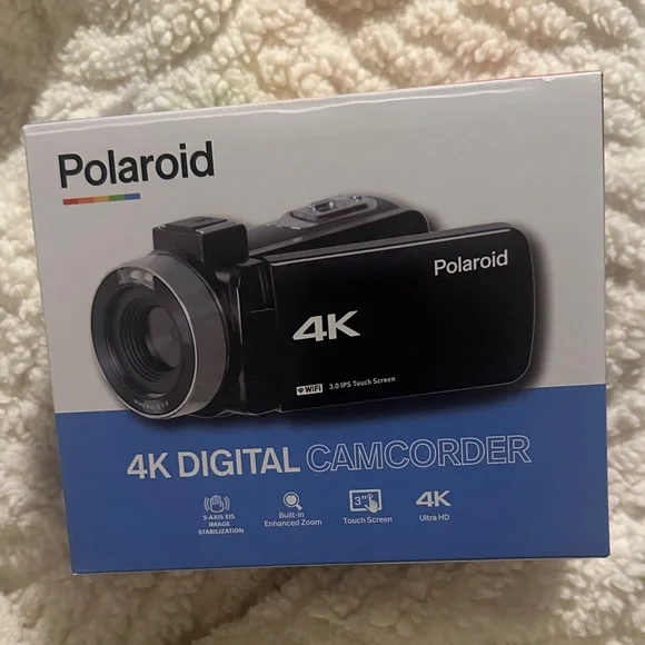 Polaroid Black 4K Digital Camcorder
