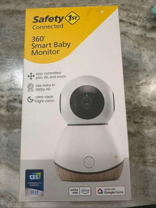 Safety 1st 360° Smart Baby Monitor - White