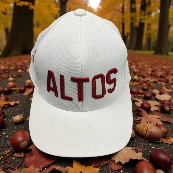 G/Fore Gfore ALTOS White‎ Red Exclusive SnapBack Logo Golf Hat Rare Active