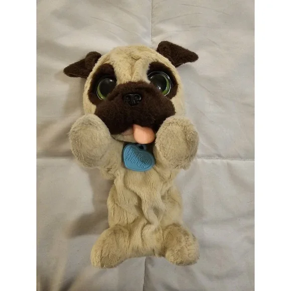 FurReal Friends Pug Interactive Plush Dog‎ Hasbro AS IS Untested Not Working