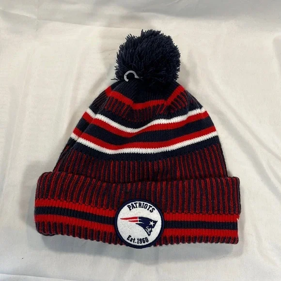 Patriots PomPom Beanie