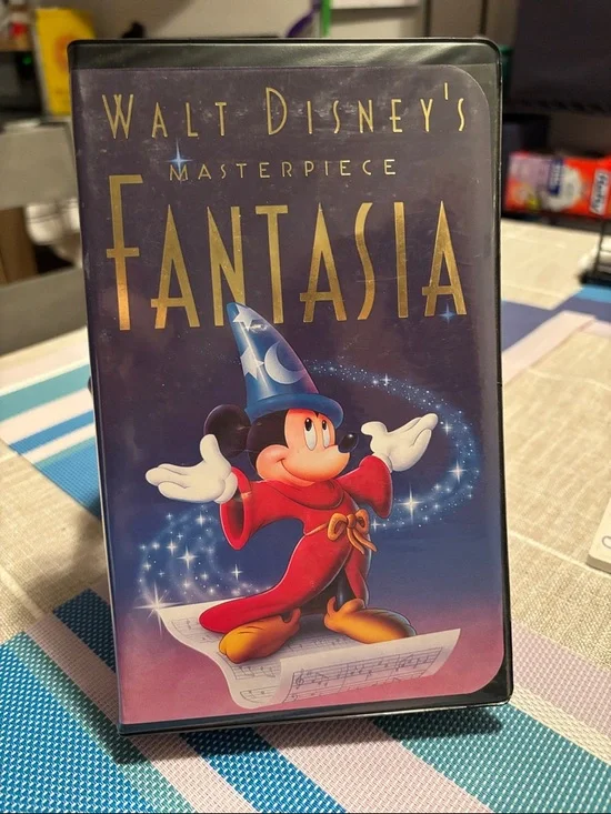 Disney Black Fantasia VHS Tape