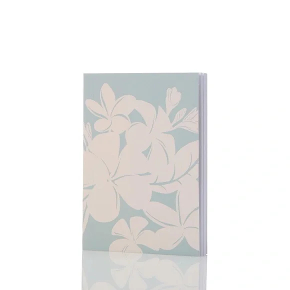 Aloha Collection Melia Notebook Low Tide Plumeria Flowers Journal 5” x 7”