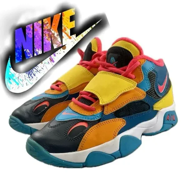 NIKE AIR‎ MAX SPEED TURF SNEAKERS KIDS SZ 4Y BQ9932-300 LIMITED EDITION