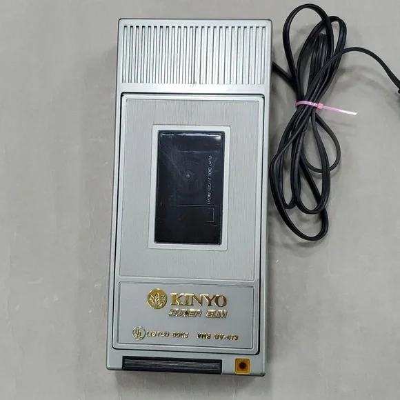Kinyo Vintage Super Slim VHS Tape Rewinder Model UV-413 FOR PARTS