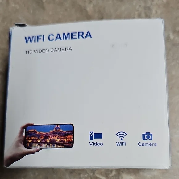 Mini WiFi HD Video Camera - Black NEW