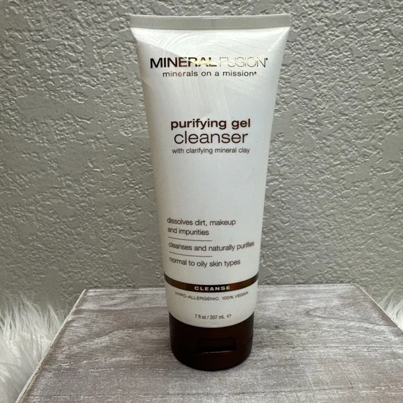 $50 🌙 Mineral Fusion Purifying Gel Cleanser Deep Cleaning 7 oz SEALED
