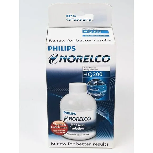 PHILIPS Norelco HQ200 Jet Clean Solution 10oz Razor Cleaner & Lubricant NOB NEW