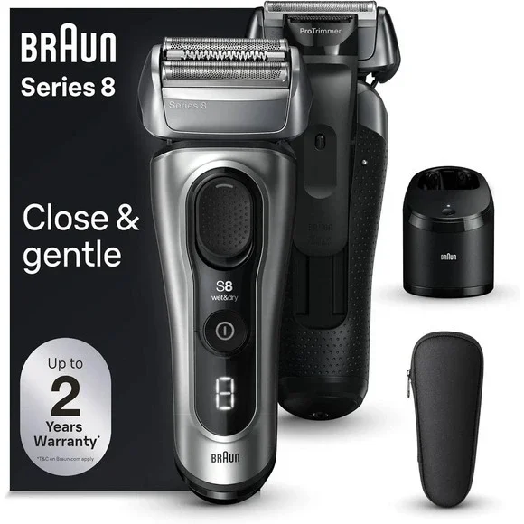 Braun Series 8 8567cc 5 in 1 Mens Electric Foil Shaver Smart-Care Center Razor A