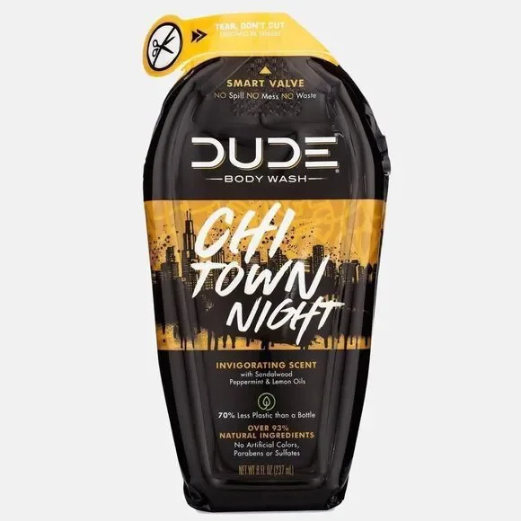 NWT Dude Body Wash - Chi Town Night
