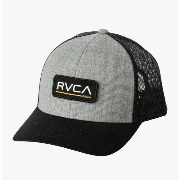 RVCA TICKET TRUCKER HAT III Mid-fit Hat Men’s EUC One Size Fits All