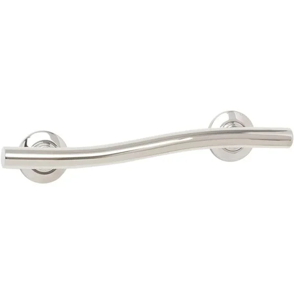 Seachrome 18in Wave Grab Bar‎ Stainless Steel ADA Bathroom Safety Rail