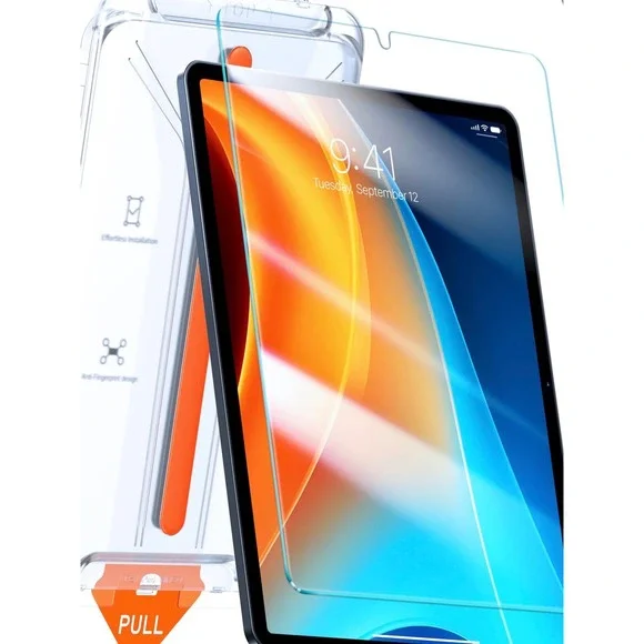 TORRAS iPad Mini 7 A17 Pro Screen Protector 9H‎ Tempered Glass iPad Mini 6 Clear