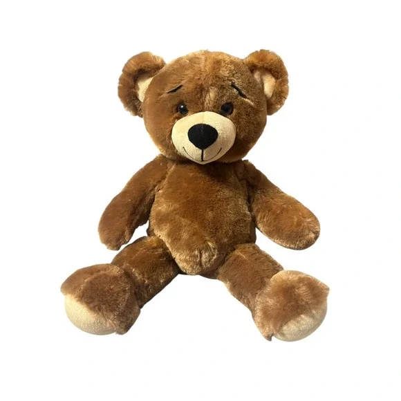 Build-A-Bear Workshop Classic Brown Teddy Bear Plush‎ Stuffed Animal 16 inch