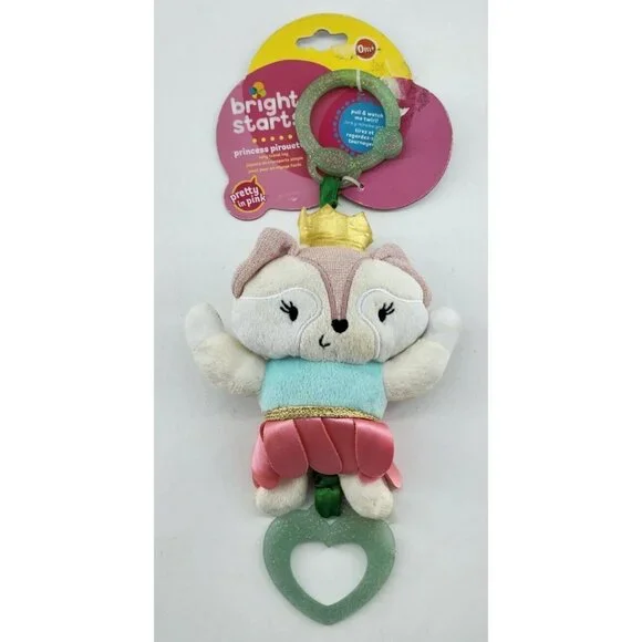 Bright‎ Starts Princess Pirouette Easy Twirling Pull Carrier Toy Ballerina