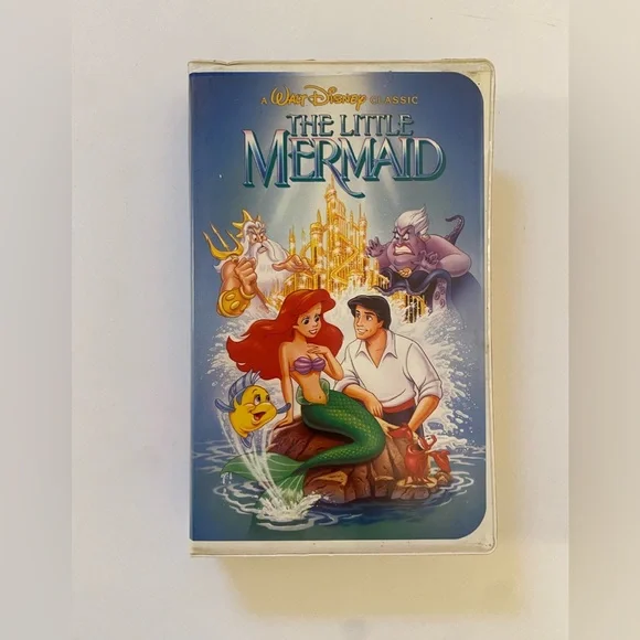 The Little Mermaid VHS Vintage BANNED Cover Disney