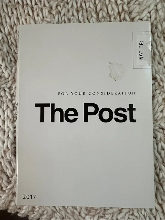 Set of 5 DVD Oscars Screeners “The Post,” “All the Money in the World,” + 3 More