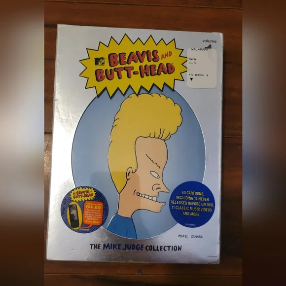 NWT Beavis And Butt-head Mike Judge Collection Volume 1 DVD Set 2005 Edition