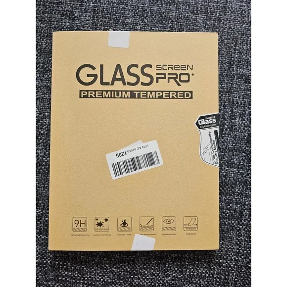 Glass Pro+ Screen Protector 12.9 Tablet Clear New Tempered Glass 9H 0.3mm 12.9