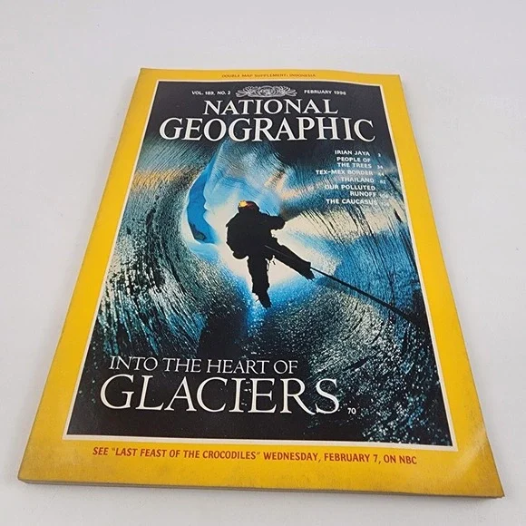 National Geographic Magazine February 1996 No Insert