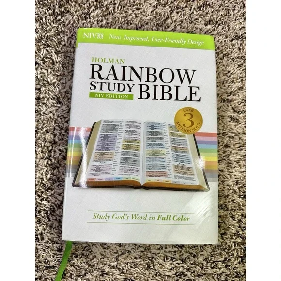 RAINBOW STUDY BIBLE, Full Color, HB, DJ, Holman Bible Publishers, NIV Edition