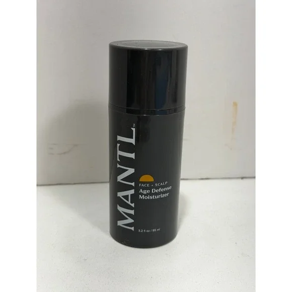 MANTL Age Defense Moisturizer Face and Scalp 3.2 fl oz 95ml Anti-Aging Hydrating