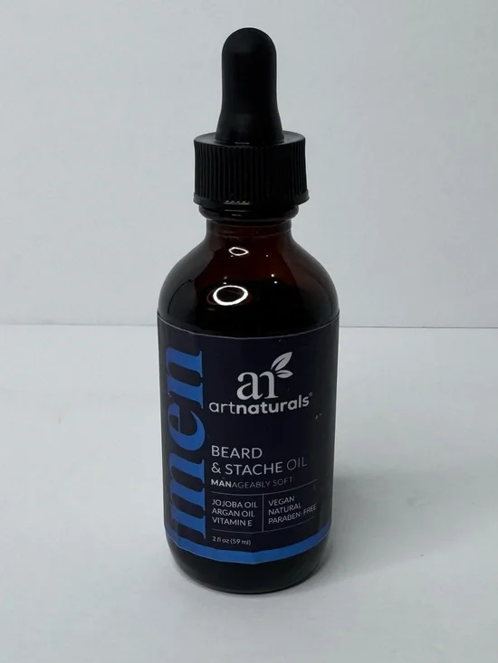 ArtNaturals Men Beard & Stache Oil 2 fl oz NWOT