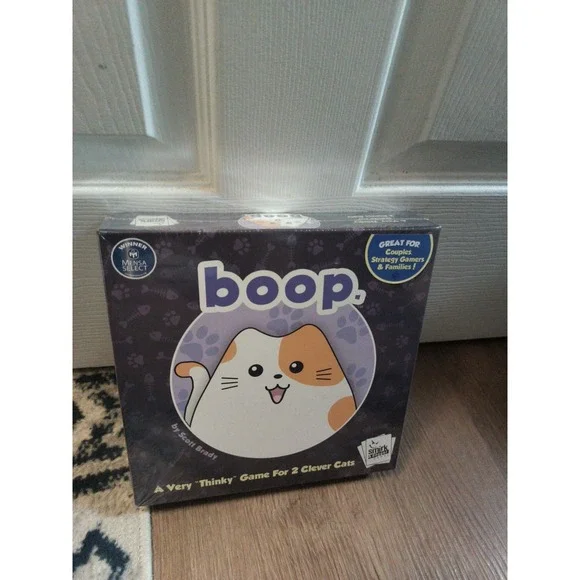 BOOP CAT KITTEN BOARD GAME Smirk & Dagger By Scott Brady NEW SEALED Strategy NIB
