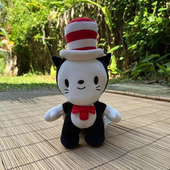Dr. Seuss Cat in the Hat Plush Toy Universal Studios 2022 Official 12