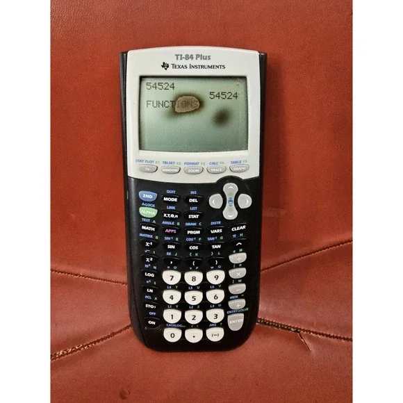 Texas‎ Instruments TI-84 Plus Graphing Calculator Black Working With Bad Screen