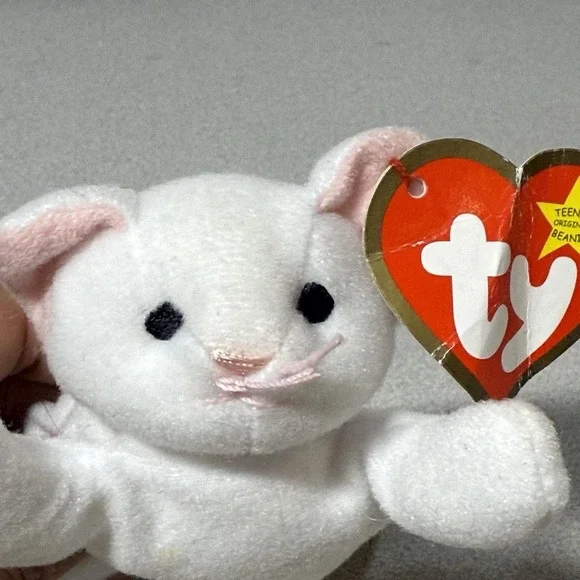 Ty Beanie Baby Flip the Cat With Tags 1999 - With Tag errors - NEW
