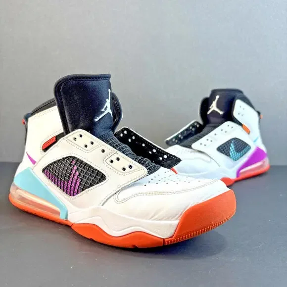 Nike Jordan Mars 270 Mid White Hyper Violet Size‎ 7Y Retro School Streetwear