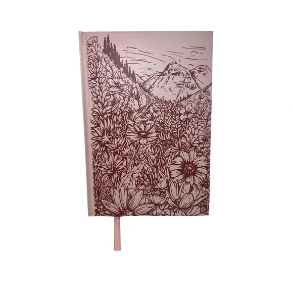 Floral‎ Blank Notebook