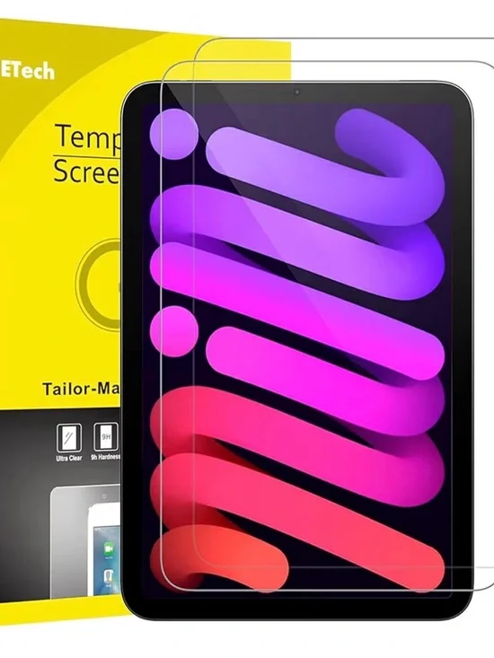 Ultra Clear Tempered Glass Screen Protector for iPad Mini 6
