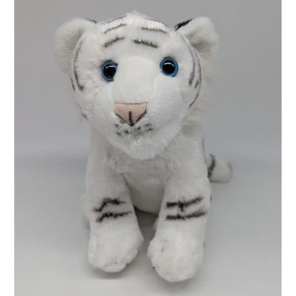 Wild Republic Cuddlekins Plush White Tiger Cub Stuffed Animal 12