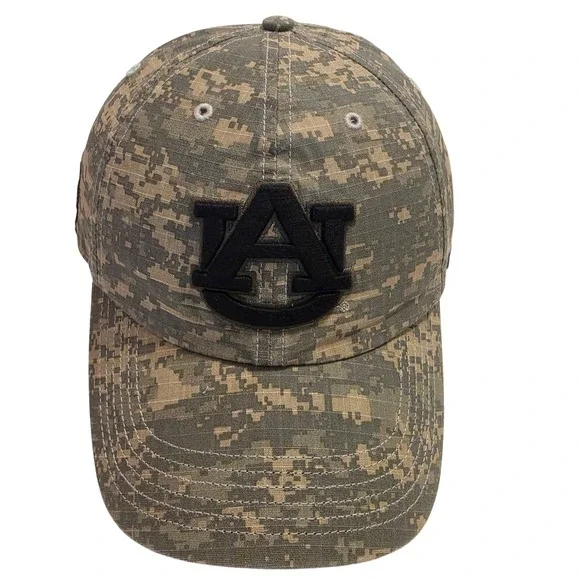 47 Brand Auburn Tigers OHT Digital Camo Adjustable Hat Mens Ripstop AU Logo Cap