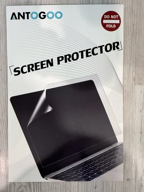 Black Tablet Screen Protector — Anti-Glare & Scratch-Resistant