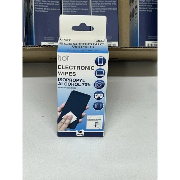IJOY Electronic Cleaning Wipes - 10 Packs (50 wipes per pack) exp 05/11/2023