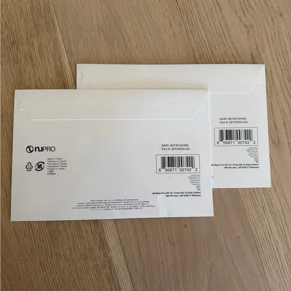 Nupro Screen Protector 2 Set for Amazon Fire HD 10 Tablet