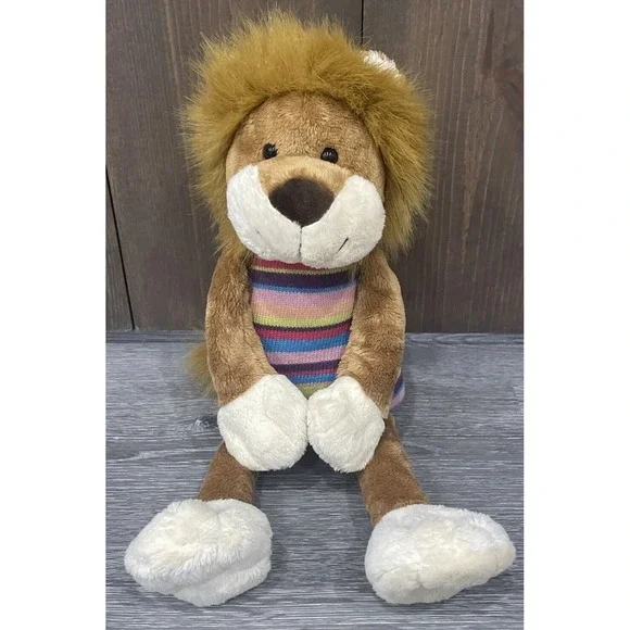 Animal Alley Lion Striped Knit Outfit‎ Plush Stuffed Animal Toy's R Us 15
