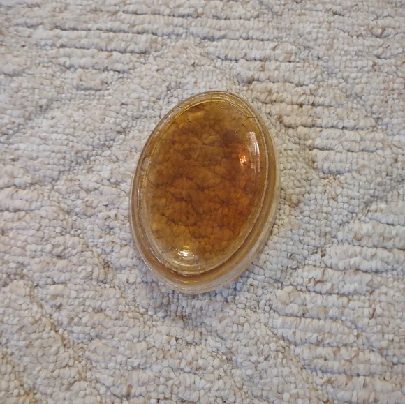 Amber Oval Soap Dish
