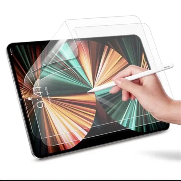 Paperfeel Screen Protector Compatible with iPad Pro 12.9 Tempered Glass New