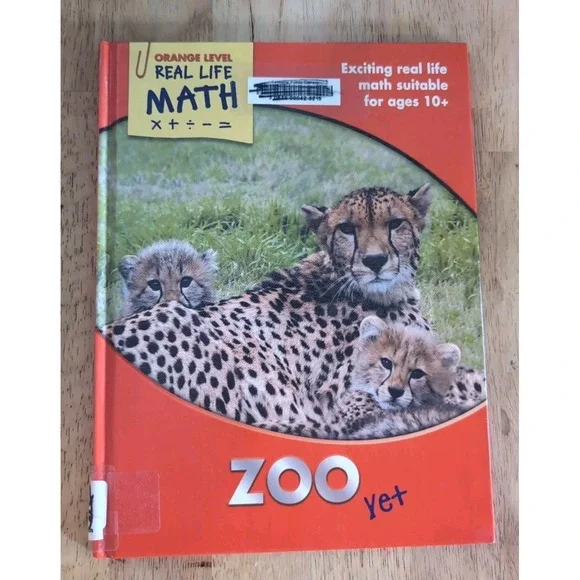 Zoo Vet Exciting Real Life‎ Math Suitable For Ages 10+ Orange Level Real Life...