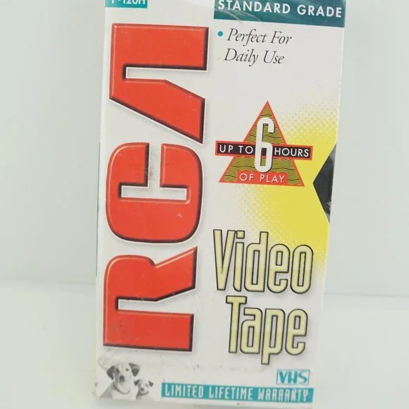NEW RCA VHS Blank Video Tapes T-120H Standard Grade Sealed
