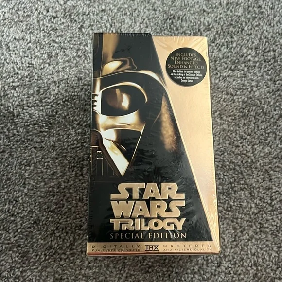 VHS STAR WARS TRILOGY 1997 SPECIAL EDITION, BOX SET 20Th CenturyFox Video