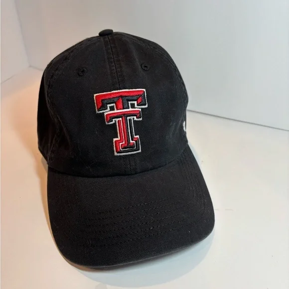 Texas Tech Black and Red Cap