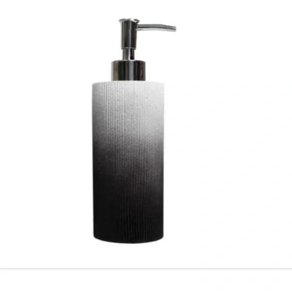 Urbana Bath Accessory Collection Poly Resin Bathroom Lotion/Soap Dispenser